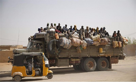 Más de 23 migrantes muertos por accidente de un camión en Libia